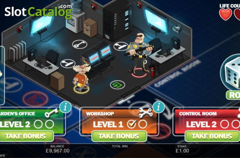 Скрин9. Prison Escape (Inspired Gaming) слот