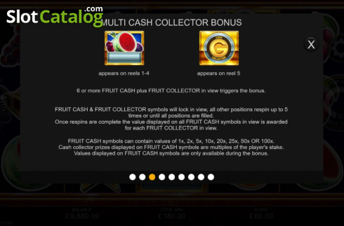 Скрин9. Fruit Collector (Inspired Gaming) слот
