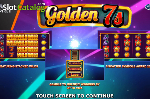 Скрин2. Golden 7s слот