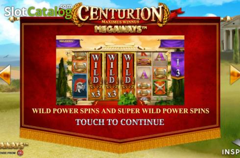 Скрин2. Centurion Megaways (Центурион Мегавейс) слот