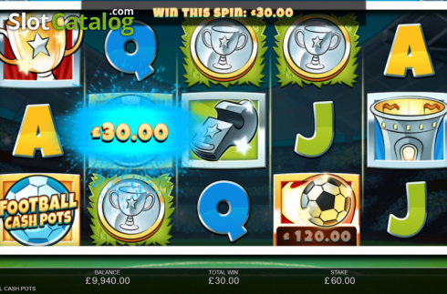 Скрин3. Football Cash Pots слот