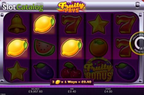 Скрин5. Fruity Pays слот