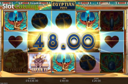 Скрин5. Egyptian Pays слот