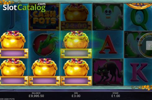 Скрин3. Halloween Cash Pots слот