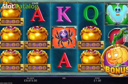 Скрин5. Halloween Cash Pots слот