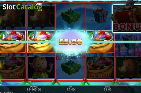 Скрин5. Christmas Cash Pots слот