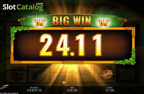 Скрин9. Reel Lucky King Megaways слот