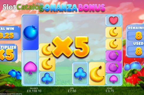 Скрин8. Fruity Bonanza Scatter Drops слот