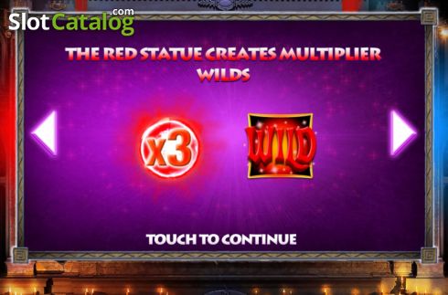 Скрин2. Temple of the Light слот
