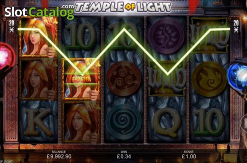 Скрин5. Temple of the Light слот