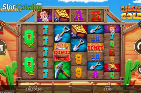 Скрин3. Gimme Gold! Megaways слот