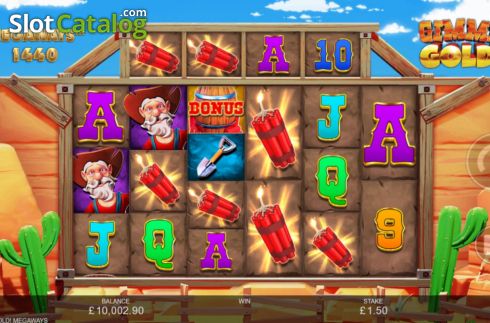 Скрин5. Gimme Gold! Megaways слот