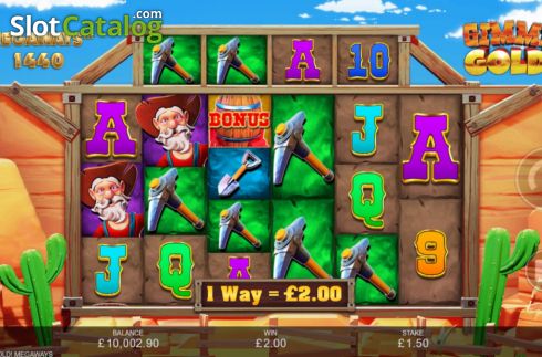 Скрин6. Gimme Gold! Megaways слот