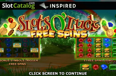 Скрин2. Slots O' Luck Free Spins слот
