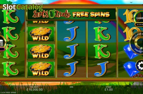Скрин3. Slots O' Luck Free Spins слот