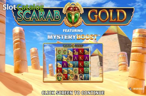Скрин2. Scarab Gold слот