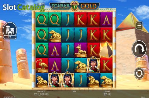 Скрин4. Scarab Gold слот