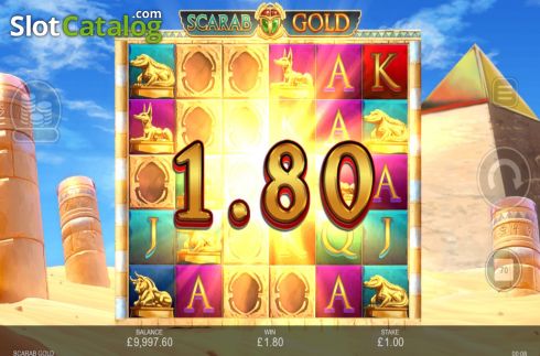 Скрин5. Scarab Gold слот