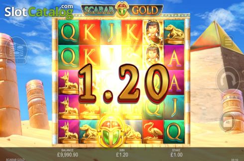 Скрин6. Scarab Gold слот
