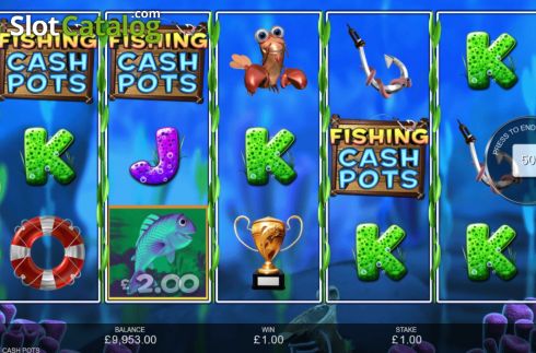 Скрин3. Fishing Cash Pots слот