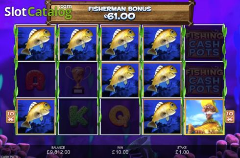 Скрин9. Fishing Cash Pots слот