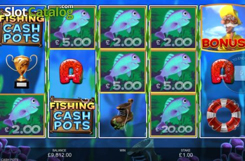 Скрин6. Fishing Cash Pots слот