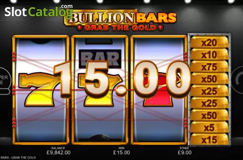 Скрин6. Bullion Bars Grab the Gold слот