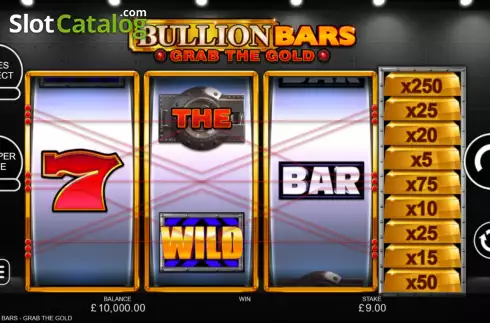 Скрин2. Bullion Bars Grab the Gold слот