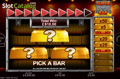 Скрин5. Bullion Bars Grab the Gold слот