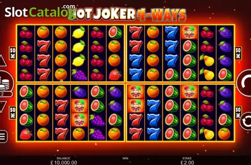 Скрин2. Hot Joker 4 Ways слот