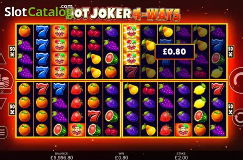 Скрин4. Hot Joker 4 Ways слот