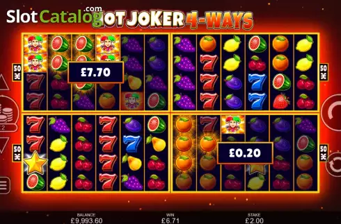 Скрин5. Hot Joker 4 Ways слот