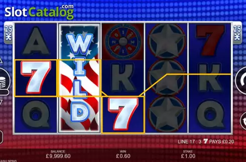 Скрин3. Liberty Cash Spins слот