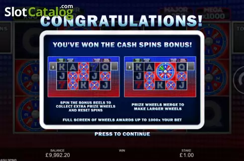 Скрин6. Liberty Cash Spins слот