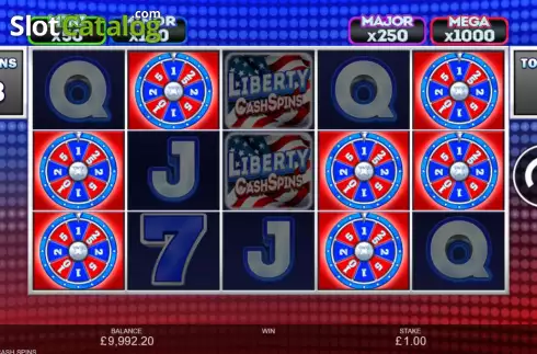 Скрин7. Liberty Cash Spins слот
