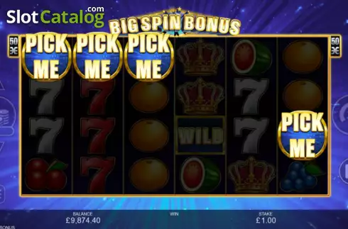 Скрин8. Big Spin Bonus слот
