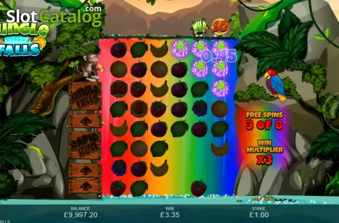 Скрин9. Jungle Falls слот