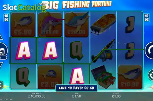 Скрин6. Big Fishing Fortune слот