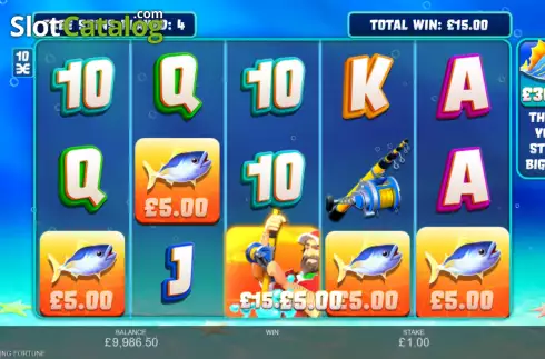 Скрин9. Big Fishing Fortune слот