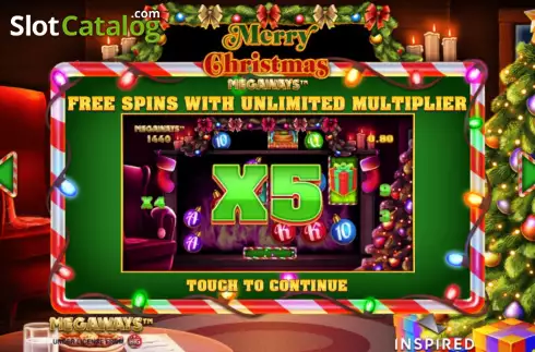 Скрин2. Merry Christmas Megaways слот
