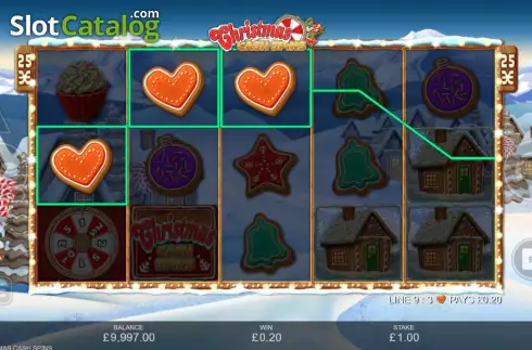 Скрин4. Christmas Cash Spins слот