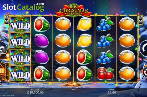 Скрин2. Big Christmas Present слот