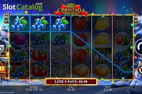 Скрин4. Big Christmas Present слот