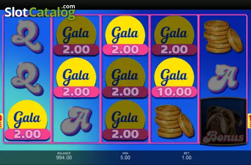 Скрин3. Gala Cash Pots слот