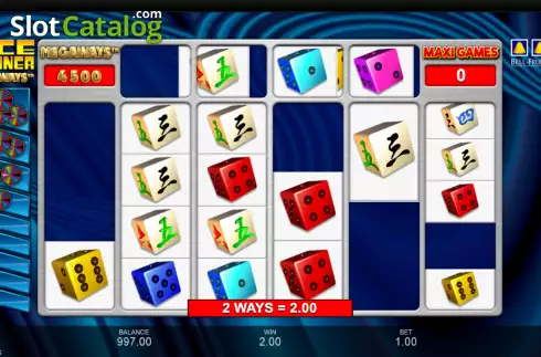 Скрин3. Dice Spinner Megaways слот