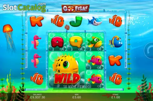 Скрин7. Go Fish! слот