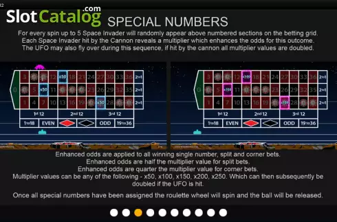 Скрин4. Space Invaders Roulette слот