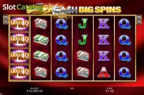 Скрин3. Gold Cash Big Spins слот