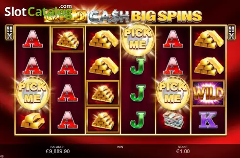 Скрин7. Gold Cash Big Spins слот