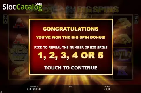 Скрин8. Gold Cash Big Spins слот